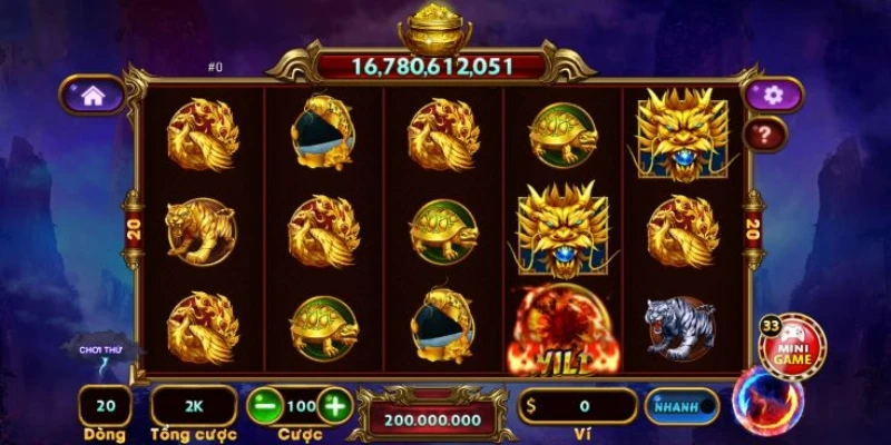 Giới thiệu vài nét về trò chơi nổ hũ kho báu tứ linh